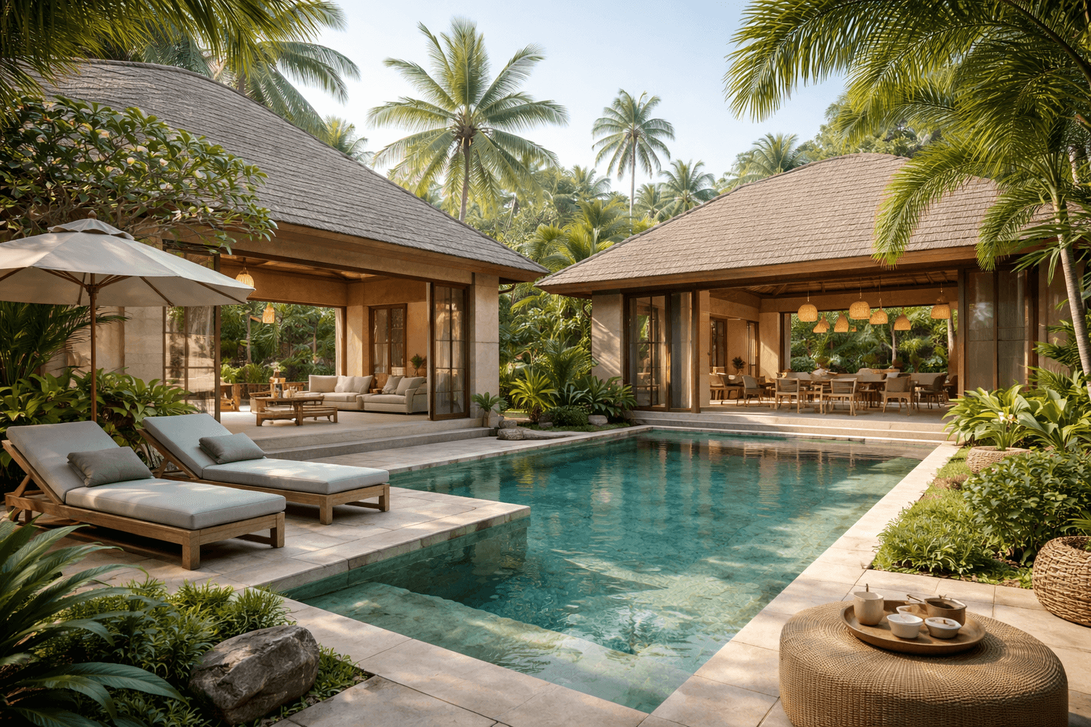 Everyday holiday in a luxury Balinese home